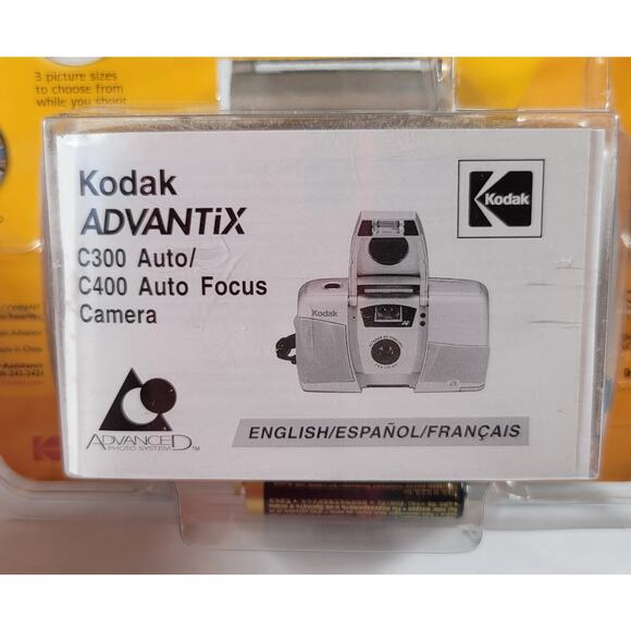 Kodak Advantix C400 Camera Outfit f5.6 22mm Ektanar Lens w Film NOS Sealed - Picture 4 of 16